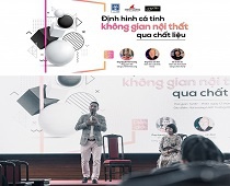 Kiến trúc sư, nhà thiết kế nội thất trẻ “đi tìm” cá tính cho không gian qua chất liệu